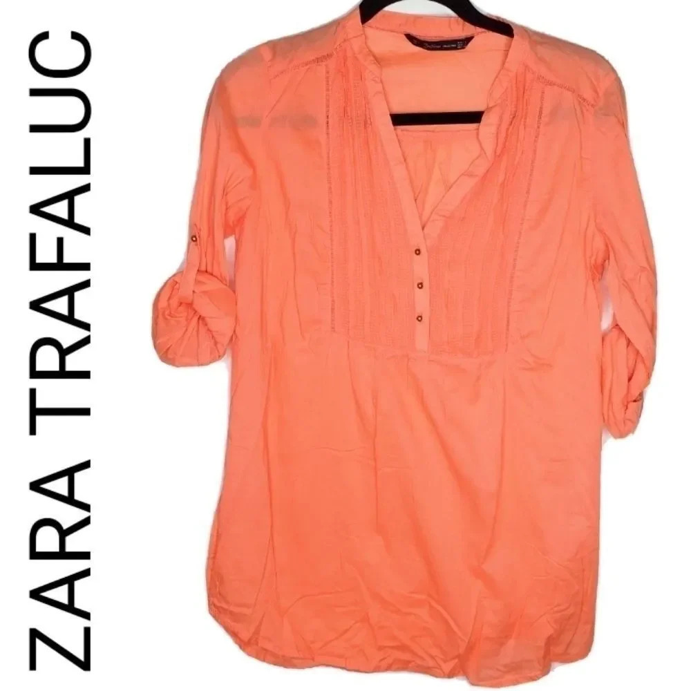 ZARA TRAFALUC COLLECTION BLOUSE